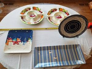 lot 26 image: Decorative Plate Group, 5 pcs