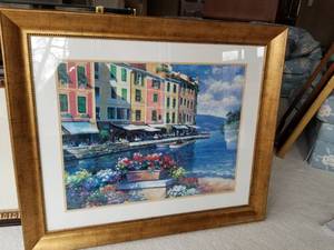 lot 50 image: 3 Framed Art