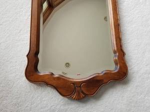 lot 54 image: Bevelled Mirror