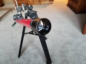 lot 127 image: Tasco 851TR Telescope with Tripod