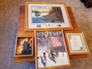 lot 61 image: 4 Framed Prints
