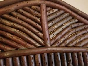lot 136 image: Rustic Mirror