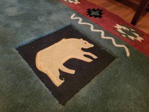 lot 138 image: Handmade Wool Rug