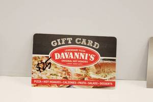 $25 Davannis Restaurant Gift Card