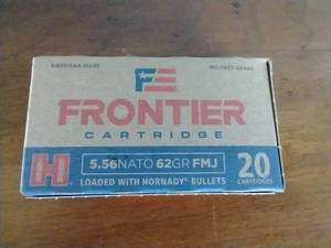 20 Rounds 5.56 FMJ Ammunition