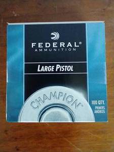 100 Large Pistol Primers