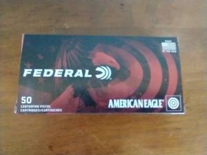 50 Rounds .380 FMJ Ammunition