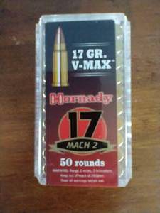 50 Rounds 17 V-Max Ammunition