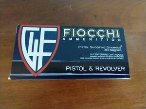 50 Rounds .357 Magnum FMJTC Ammunition