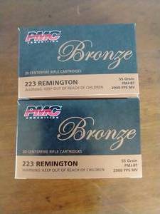 40 Rounds .223 FMJ Ammunition