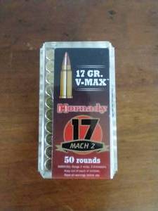 50 Rounds 17 V-Max Ammunition