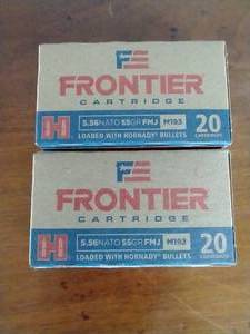 40 Rounds 5.56 FMJ Ammunition