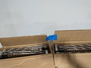 lot 17 image: 2 HDX Black 3-Tier Steel Wire Shelving Unit (23 in. W x 30 in. W x 13 in. D)