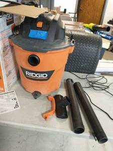 lot 35 image: RIDGID 12 Gal. 5.0-Peak HP NXT WetDry Shop