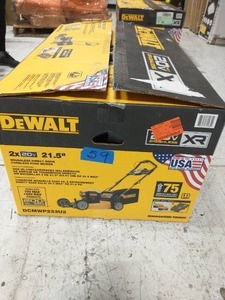 lot 59 image: DEWALT 21.5 in. 20-Volt MAX Lithium-Ion Cordless Battery Walk Behind Push Mower