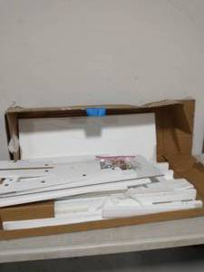 lot 11 image: 23.5 in. W Freestanding Bathroom Storage Wall Cabinet with Large Drawer