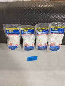 lot 103 image: 4 BAGS OF QEP LASH Curved Floor Tile Leveling System, Clips Part A (96-Pack EACH BAG )