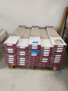 lot 115 image: HOME DECORATORS Coastal Oak 7.5 in. L x 47.6 in. W Luxury Vinyl Plank Flooring (24.74 sq. ft.  case)