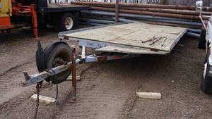 1990 Snowmobile 4 Place Trailer with Hitch