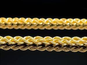 lot 20 image: Fine 14k Yellow Gold Rope 30 Estate Necklace 19.75 Grams, $1950 Retail