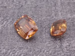 lot 45A image: 12.18 Carats of Natural Golden Brown Topaz Gemstones Loose
