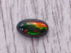 lot 35D image: Wow  An Absolutely Gorgeous 1.45 Carat Intense Black Opal Loose