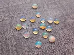 lot 55A image: 5.10 Carats - Big Group of Natural Opal Gemstones Loose - $510 Retail