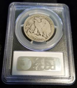 lot 07 image: 1921-S WALKING LIBERTY HALF DOLLAR G6 PCGS