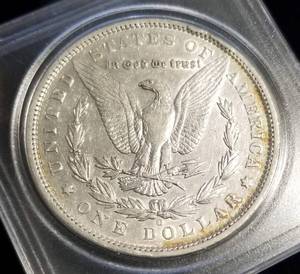 lot 10 image: 1894-O MORGAN SILVER DOLLAR