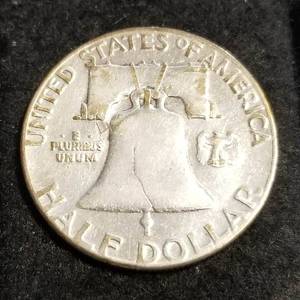 lot 27 image: 1954 FRANKLIN HALF DOLLAR