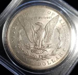 lot 35 image: 1883 MORGAN SILVER DOLLAR UNC