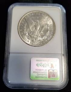 lot 55 image: 1901-O MORGAN SILVER DOLLAR MS64 NGC