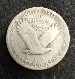 lot 56 image: 1930 STANDING LIBERTY QUARTER