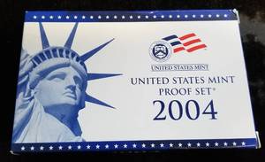 lot 47-A image: 2004 US PROOF SET IN ORIGINAL PACKAGING
