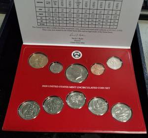 lot 63-A image: 2020 DENVER US MINT SET IN ORIGINAL PACKAGING