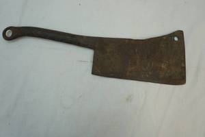 lot 19 image: Vintage cleaver