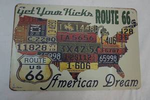 lot 32 image: Metal sign