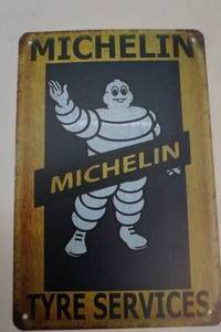 lot 34 image: Metal sign