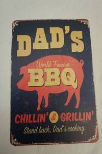 lot 36 image: Metal sign