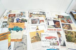 lot 242 image: Vintage advertisements