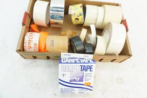 lot 260 image: Tape rolls variety