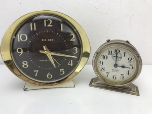 lot 12 image: Vintage - WestClox Big Ben & Baby Ben - Alarm Clocks