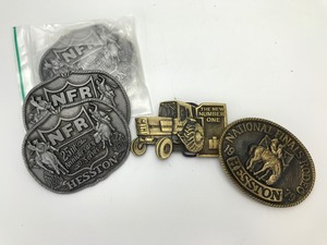lot 38 image: Vintage - 5 Belt Buckles