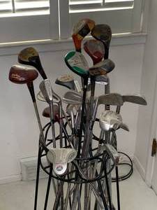 lot 303 image: Two Dozen Golf Clubs (Odyssey 2 Ball Putter & Others)