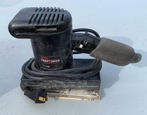 lot 336 image: Sears Craftsman 15 HP Finishing Sander