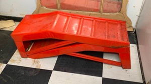 lot 367 image: Pair of Metal Car Ramps