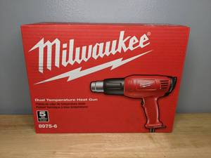 lot 3 image: Brand New Milwaukee 11.6-Amp 120-Volt Dual Temperature Heat Gun