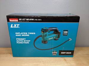 lot 6 image: Brand New Makita 18-Volt LXT Lithium-Ion Cordless Inflator