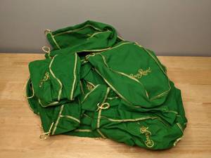 lot 373 image: 20 Green Crown Royal Liquor Bags