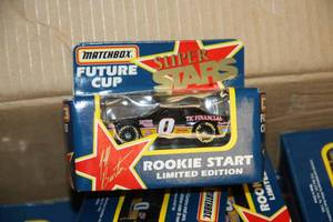 lot 40 image: 1993 Matchbox Super Stars Future Cup Rookie Start #1  49 Cars